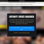 Free Ladyboys Fucked Bareback Passes
