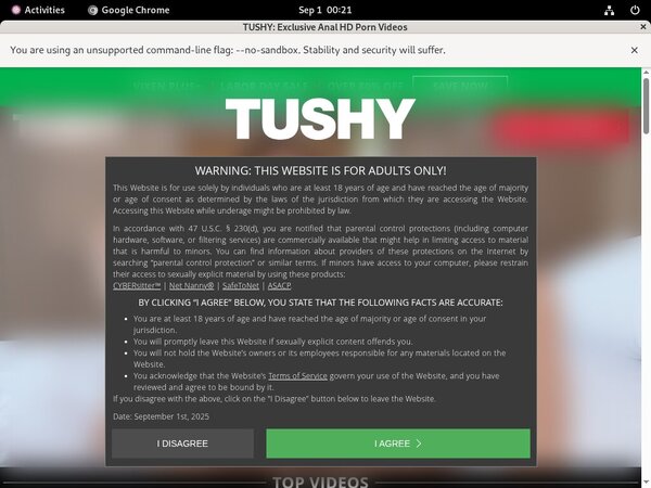 Free Tushy Discount Code