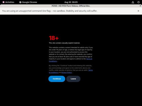 POVD Premium Password