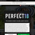 Perfect 18 Create Account
