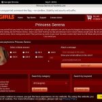 Free Princess Serena Account Password